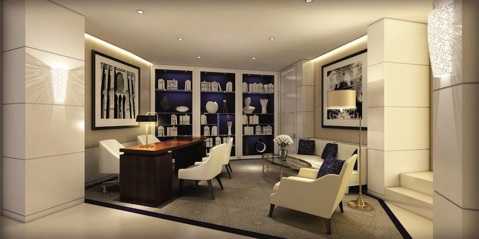 A lounge is also available while you're consulting the expert concierges.